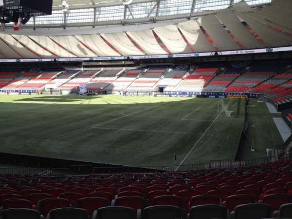 BC Place, section: 236, row: U, seat: 8