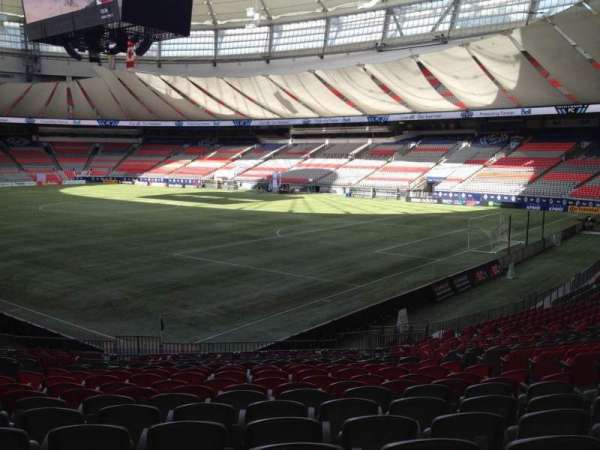 BC Place, section: 234, row: U, seat: 8
