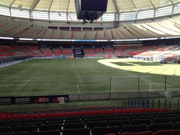 BC Place, section: 229, row: U, seat: 8