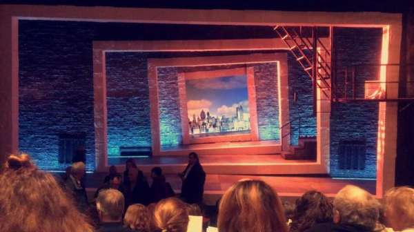 Tony Kiser Theatre, section: Center Orchestra, row: H, seat: 105