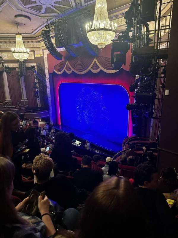 Imperial Theatre, section: Front Mezzanine R, row: F, seat: 412