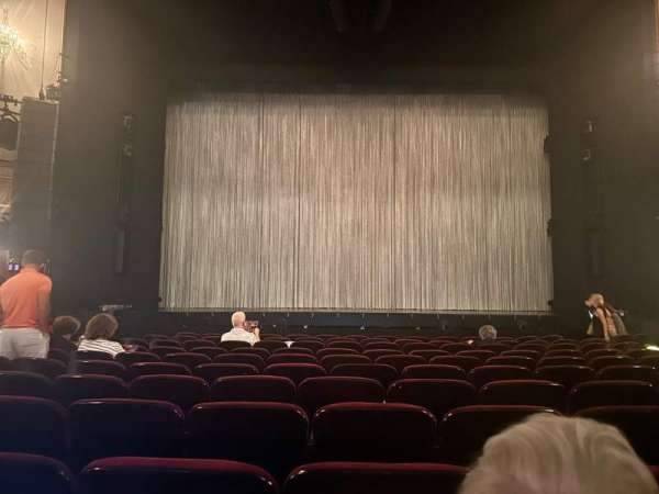 St. James Theatre, section: Orchestra C, row: L, seat: 109