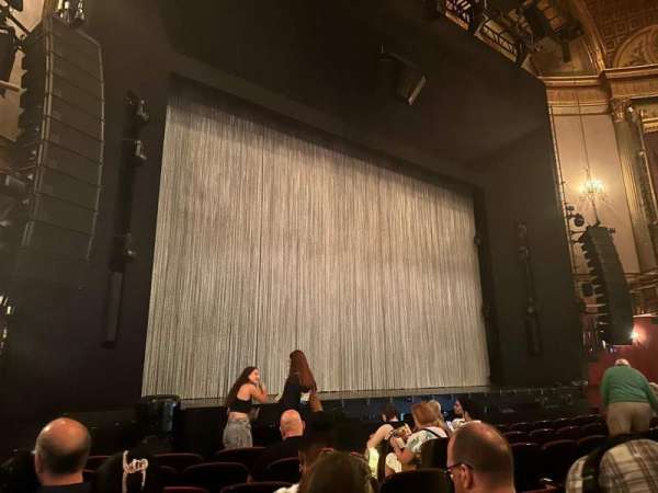 St. James Theatre, section: Orchestra L, row: H, seat: 11