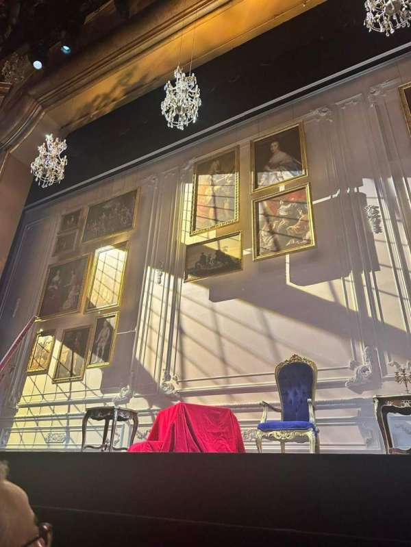 St. James Theatre, section: Orchestra C, row: B, seat: 103