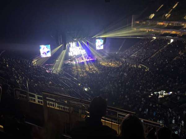 The O2, London, section: 407, row: K, seat: 618