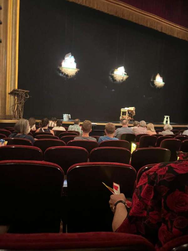 St. James Theatre, section: Orchestra L, row: J, seat: 7