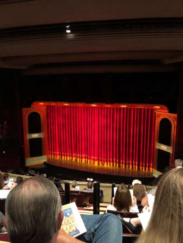 Marquis Theatre, section: Mezzanine R, row: H, seat: 4