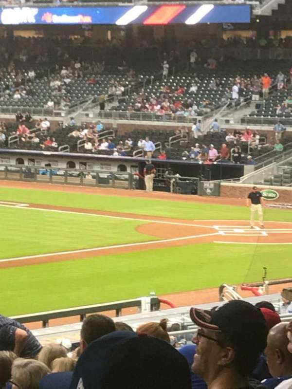 Truist Park, section: 137, row: 14, seat: 1