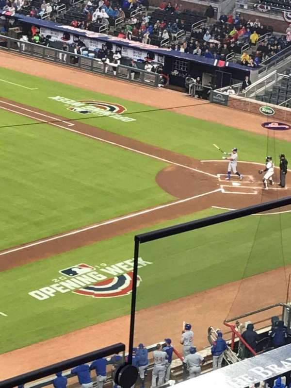 Truist Park, section: 337, row: 3, seat: 5