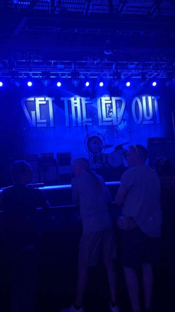The Paramount, Huntington, section: Floor, row: 4