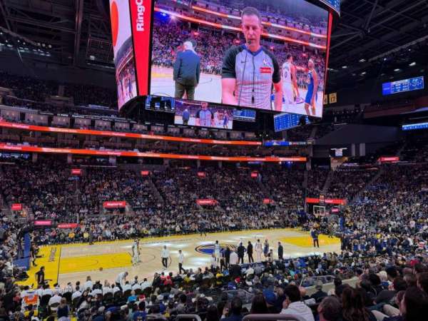 Chase Center, section: 105, row: 8, seat: 1