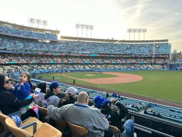 Dodger Stadium, section: 154LG, row: D, seat: 1