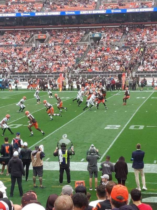 Huntington Bank Field, section: 111, row: 12, seat: 15