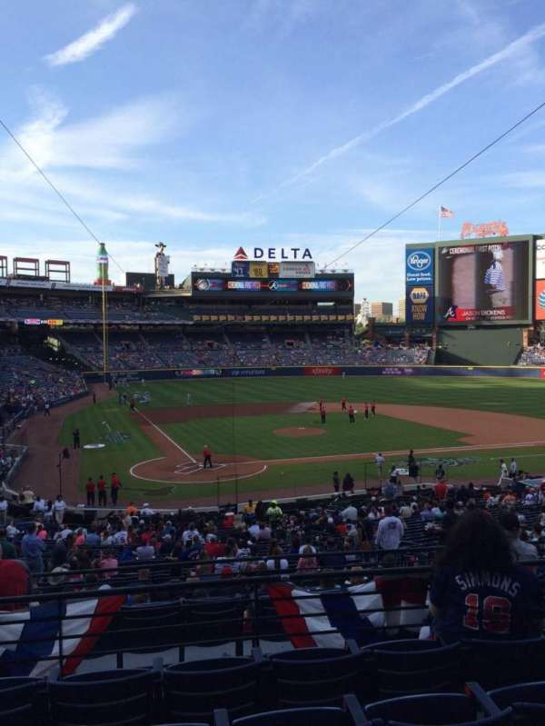 Turner Field, section: 205, row: 5, seat: 112