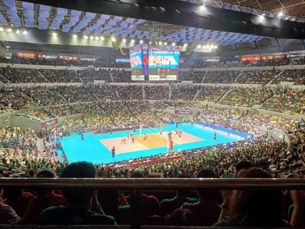 Araneta Coliseum, section: 409-PORT16, row: 4, seat: 7