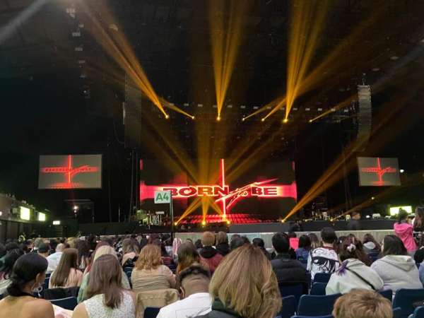 OVO Arena, Wembley, section: B4, row: 15, seat: 54
