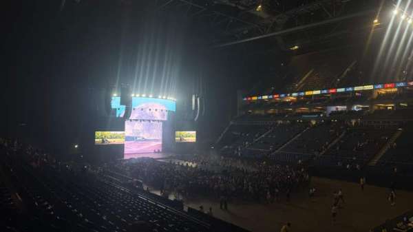 The O2, London, section: 104, row: W, seat: 130