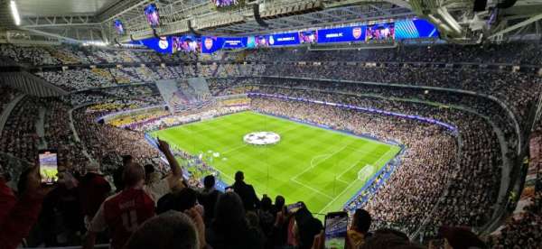 Santiago Bernabéu Stadium, section: 631, row: 4, seat: 10