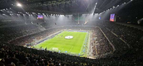 San Siro, section: 304, row: 1, seat: 21