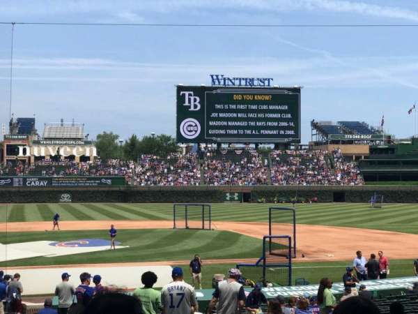 Wrigley Field, section: 122, row: 15, seat: 13