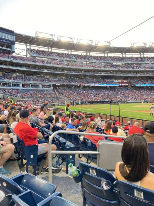 Nationals Park, section: 132, row: L, seat: 15