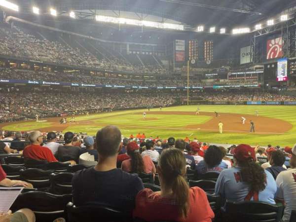 Chase Field, section: 115, row: 28, seat: 12