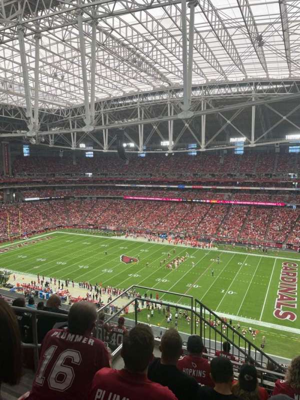 State Farm Stadium, section: 407, row: 5, seat: 11