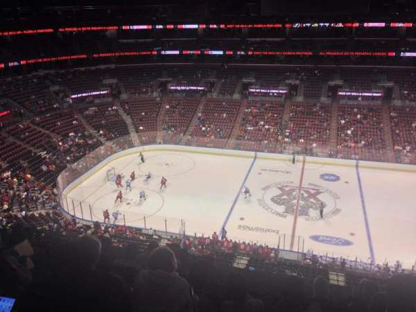Amerant Bank Arena, section: 301, row: 5, seat: 8