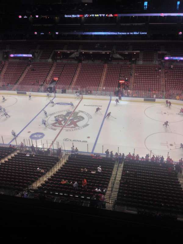 Amerant Bank Arena, section: 317, row: 2, seat: 1