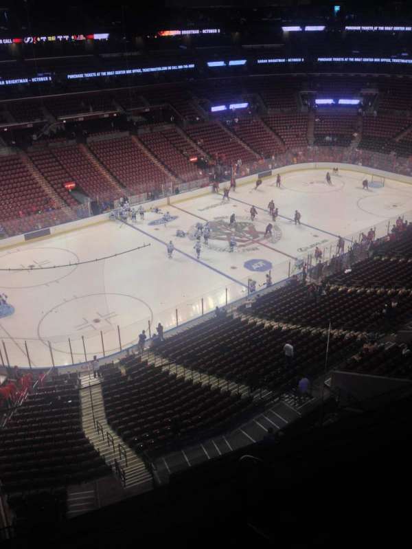 Amerant Bank Arena, section: 322, row: 2, seat: 1