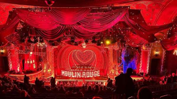 Al Hirschfeld Theatre, section: Mezzanine C, row: P, seat: 101