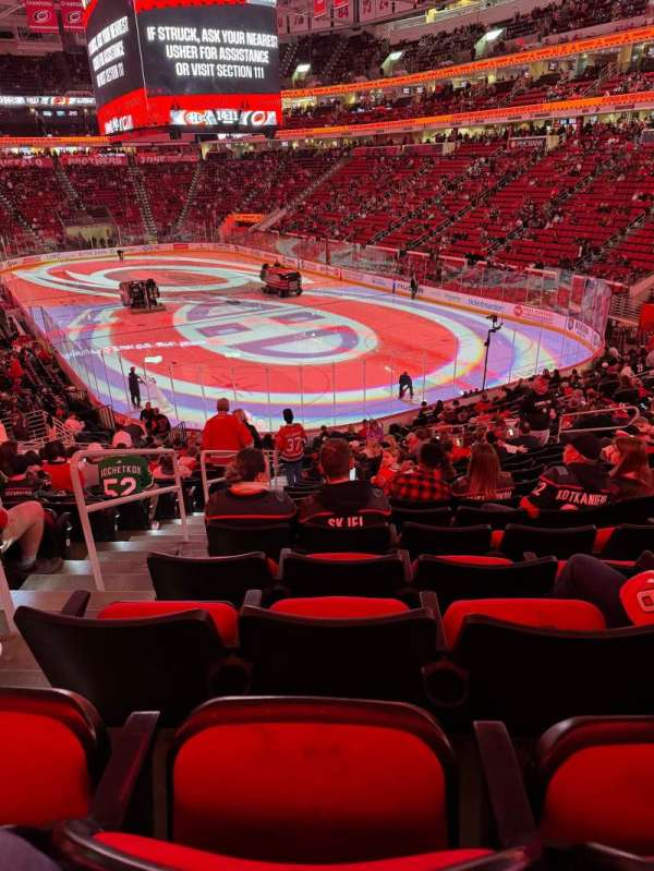 Lenovo Center, section: 128, row: VV, seat: 15