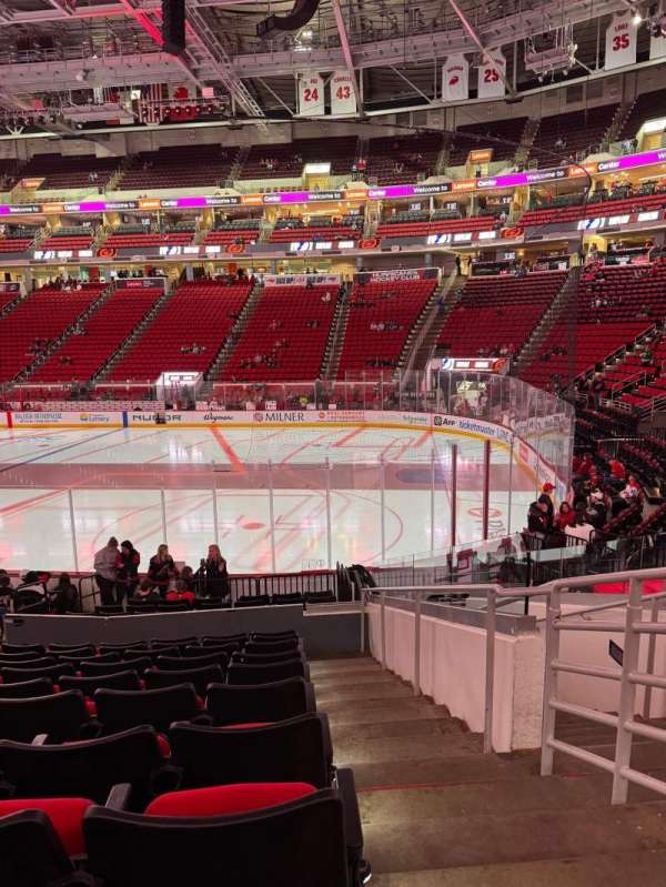 Lenovo Center, section: 116, row: Q, seat: 1