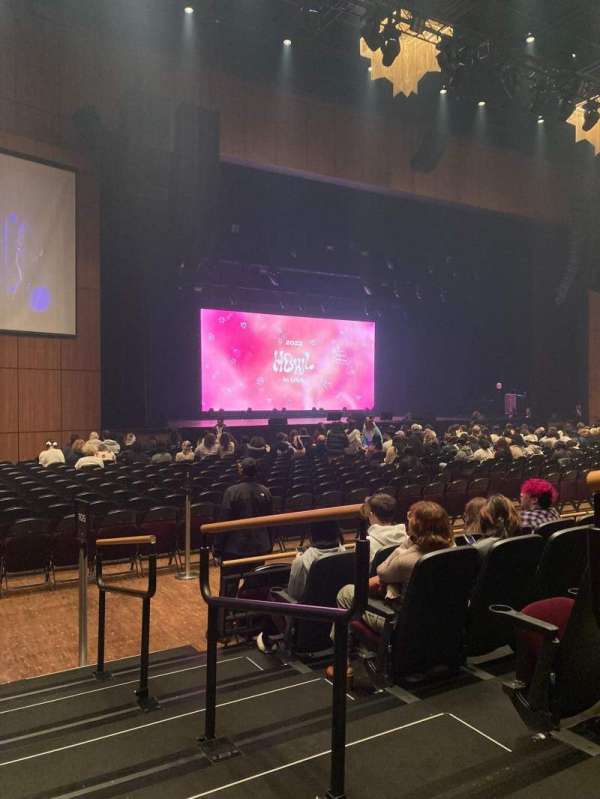 The Theater at MGM National Harbor, section: 105, row: E, seat: 1