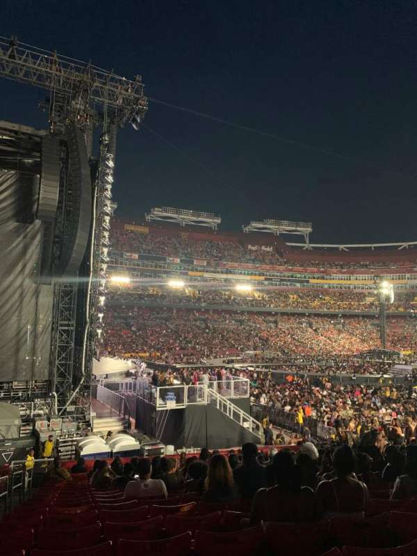Northwest Stadium, section: 104, row: 20, seat: 17