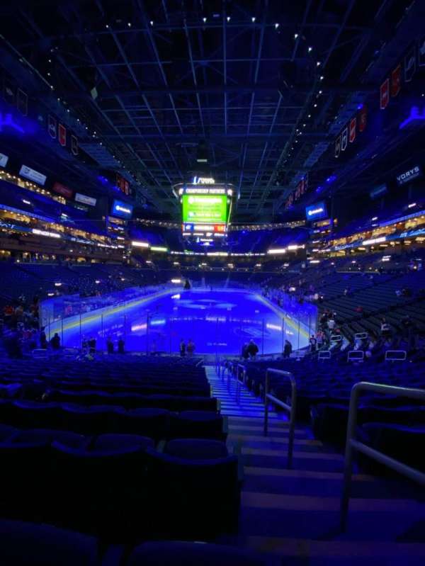 Nationwide Arena, section: 109, row: T, seat: 1