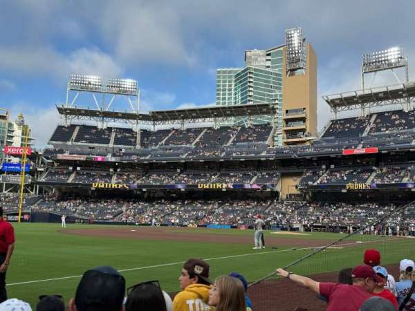 Petco Park, section: 114, row: 3, seat: 3