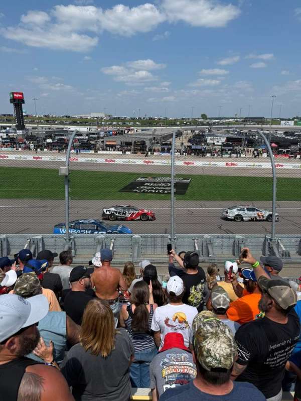 Iowa Speedway, section: 106, row: 8, seat: 11