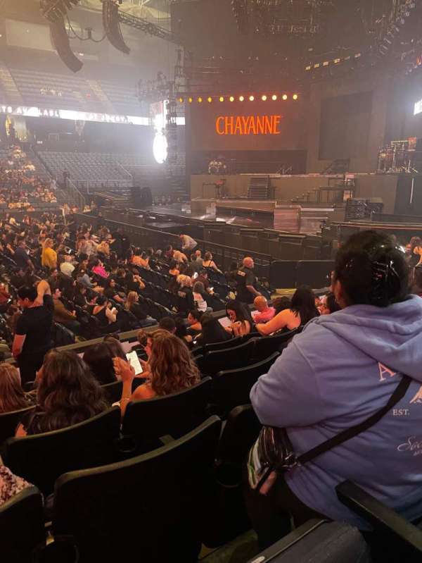 Toyota Arena, section: 103, row: H, seat: 17