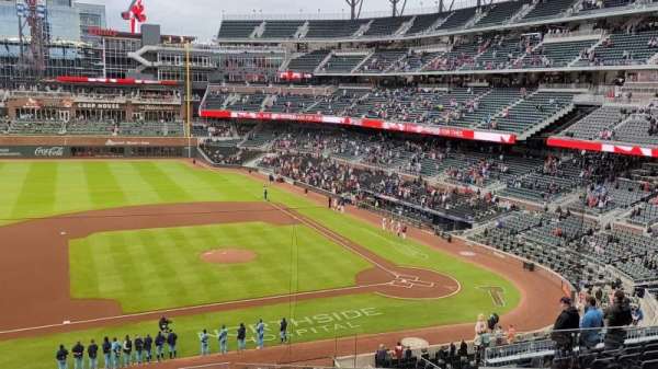 Truist Park, section: 233, row: 12, seat: 1