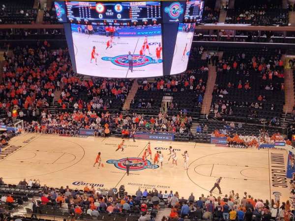 Madison Square Garden, section: 225, row: 12, seat: 13