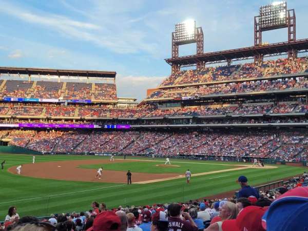 Citizens Bank Park, section: 136, row: 28, seat: 10