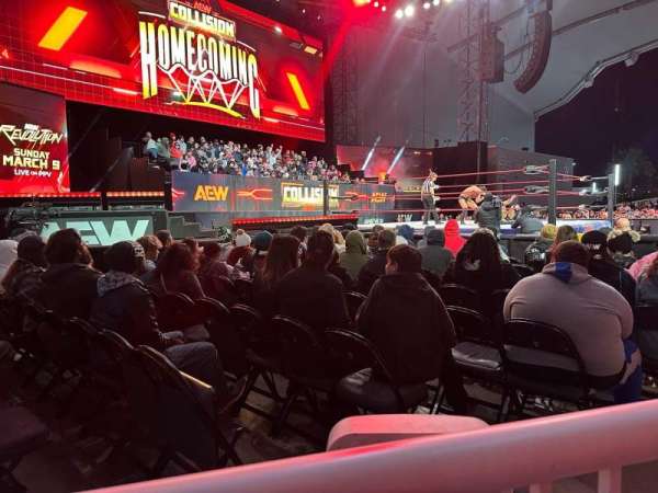 Daily's Place, section: 106, row: A, seat: 7