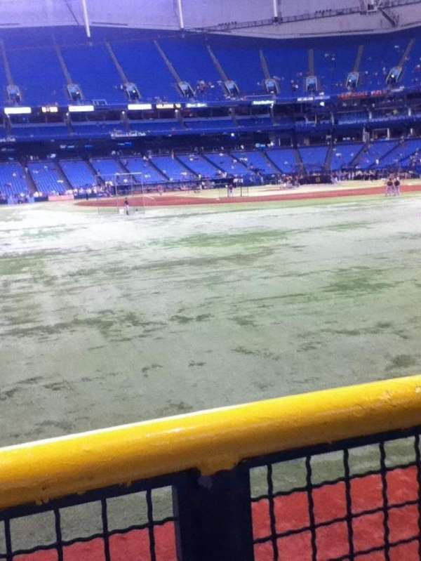 Tropicana Field, section: 147, row: T, seat: 4