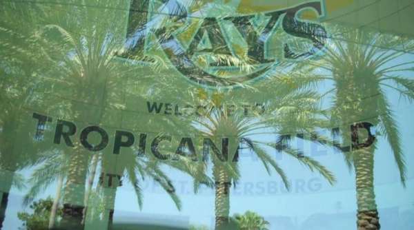 Tropicana Field, section: Gate 1