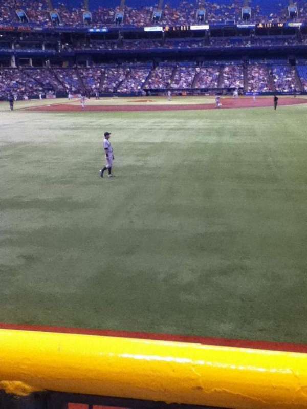 Tropicana Field, section: 144, row: T, seat: 21