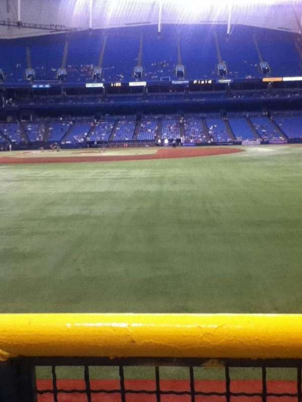 Tropicana Field, section: 144, row: T, seat: 21