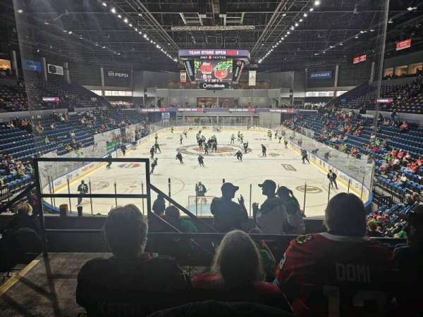 BMO Center, section: 212, row: DD, seat: 13