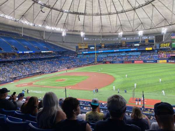 Tropicana Field, section: 216, row: E, seat: 24
