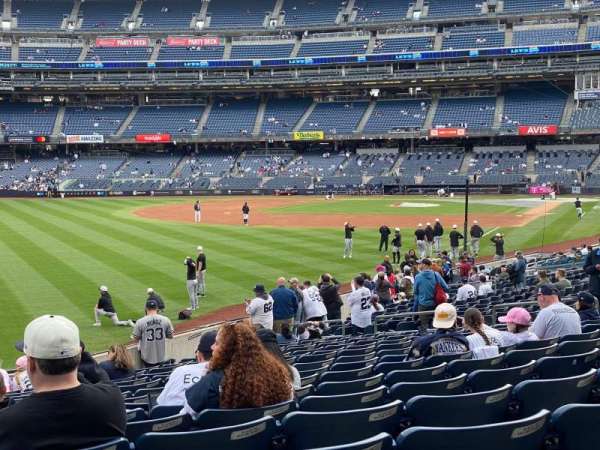 Yankee Stadium, section: 131, row: 18, seat: 21